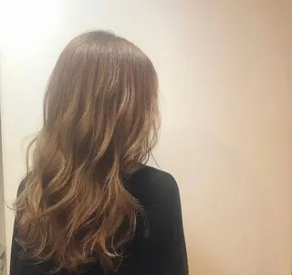 ロング カラー 髪質改善サロン 梅田/ヨナミネのヘアスタイル