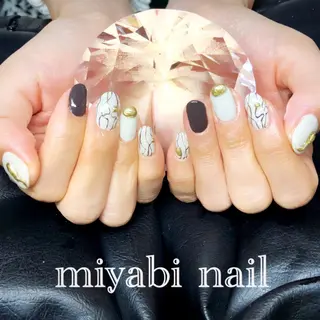 ネイル miyabi nail 桂川駅近くのネイルデザイン