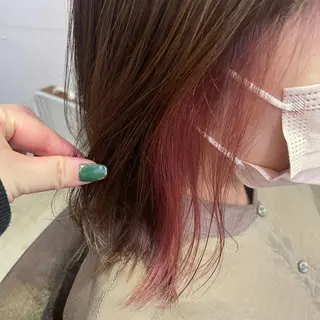 ショート カラー 北川 智海のヘアスタイル
