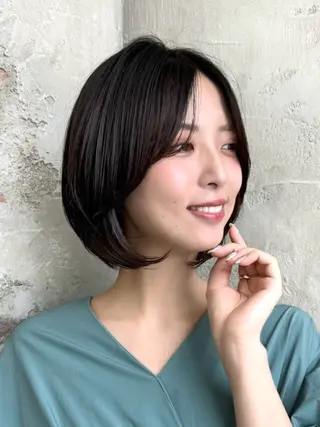 ショート カラー 💍新宿ショート 💍岩田莉奈のヘアスタイル