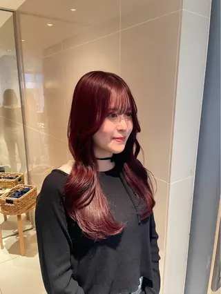 カラー 新野 善道のヘアスタイル
