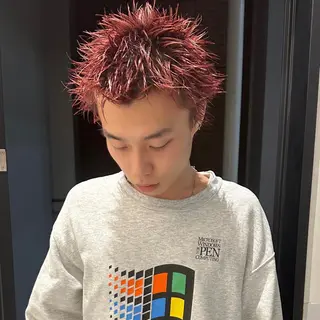 ショート カラー メンズ 渋谷メンズショート 特化🥋　渡邊健流のヘアスタイル