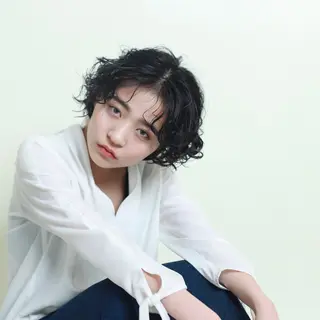 ショート パーマ ✨ショート・ボブ✨ ✨刈り上げ✨翔太のヘアスタイル