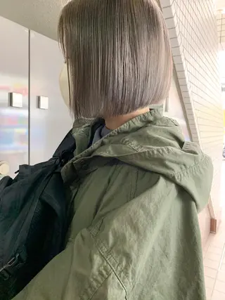 ショート カラー ヘアアレンジ 🌿ショート🌿 パーマ🌿淳平のヘアスタイル