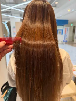 ロング カラー cnナカオ有松店 山本鷹亨のヘアスタイル