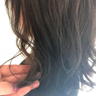 ミディアム 松佐 ゆかりのヘアスタイル