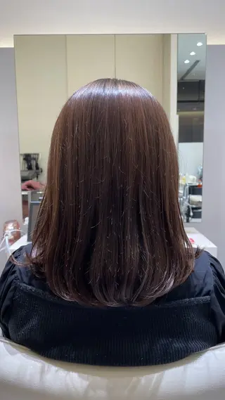 ミディアム カラー 兵頭 稀星のヘアスタイル