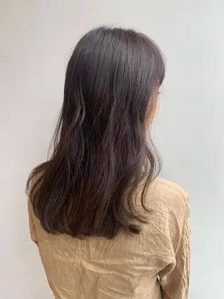 セミロング 髪質改善/縮毛矯正 🎀小林 唯 🎀のヘアスタイル