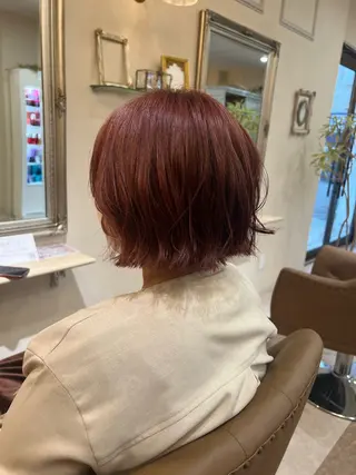 ショート ヘアケアソムリエ MIKUのヘアスタイル