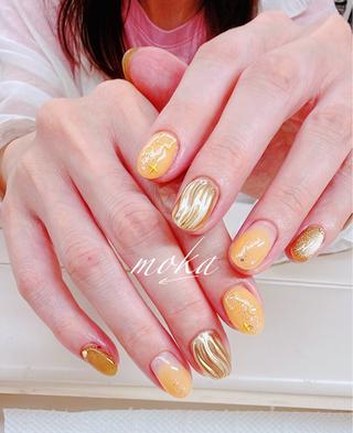 ネイル 胡蝶蘭レディースサロ ンNailMOKAのネイルデザイン