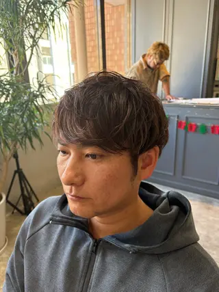 ショート カラー メンズ HANGOUT /松本大輝のヘアスタイル