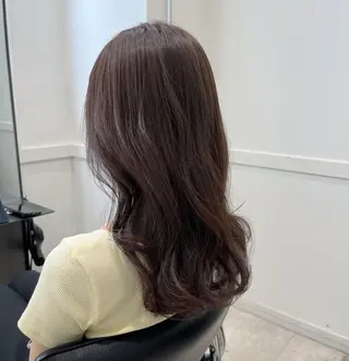 セミロング カラー 🫧こおりやま なつみ🫧のヘアスタイル