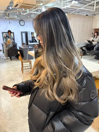 ロング カラー 🩵DAICHI /デザイン特化🩵のヘアスタイル