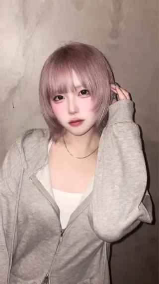 ミディアム 城川 ノアのヘアスタイル