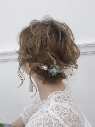 ヘアアレンジ カラー ショート HIME. **ヒメドットのヘアスタイル