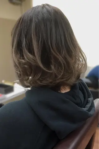 ミディアム カラー peige 斉藤✨大人ヘアー✨のヘアスタイル