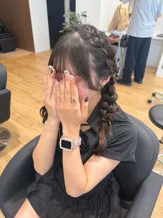 ロング ヘアアレンジ ✿ すずかのヘアスタイル