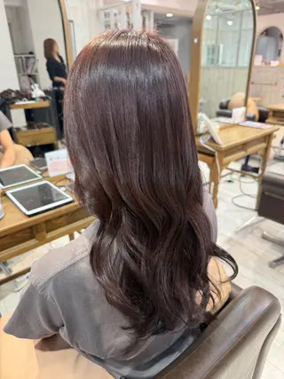 セミロング 杉浦 悠月のヘアスタイル