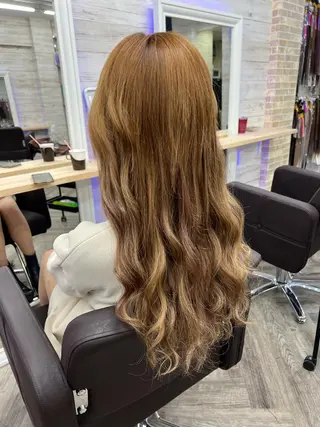 ロング 枝毛カット＆髪質改善 満足NO.1岡しゃんのヘアスタイル