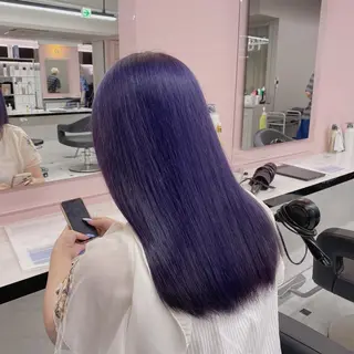 ロング カラー 原宿美容師/複雑 履歴修正/きょたのヘアスタイル