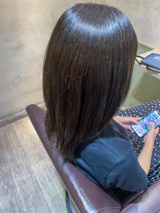 ミディアム Lutia  チノ リキマル🍀のヘアスタイル