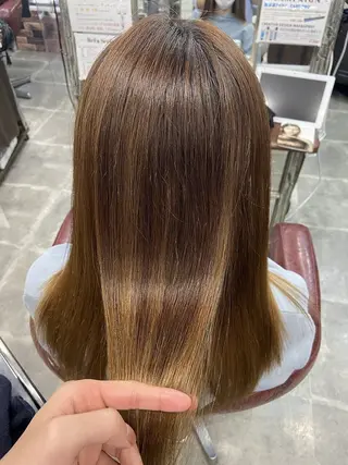 ロング 髪質改善カラー🫧＆ レイヤー🕊古川のヘアスタイル