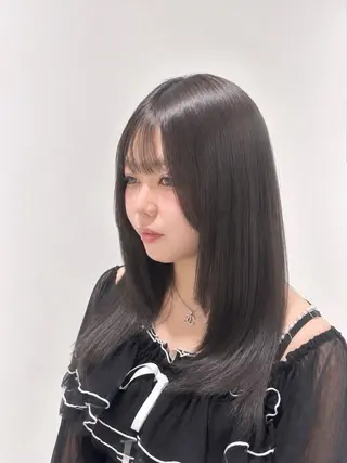 ロング ‎🤍透明感艶カラ ー🫧あこ🎀のヘアスタイル