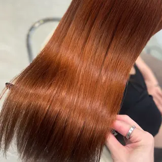 セミロング カラー 田島拓海 ボブカットのヘアスタイル