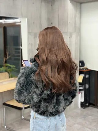 ロング カラー ハイトーン特化 名古屋/たまきのヘアスタイル
