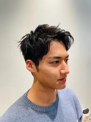 ショート メンズ KOTKA 大山和希のヘアスタイル
