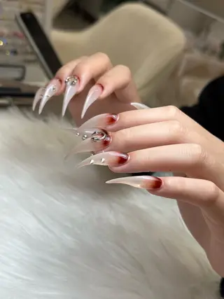 ロング 猫爪中毒♡ロング ネイル専門阿佐ヶ谷店のネイルデザイン