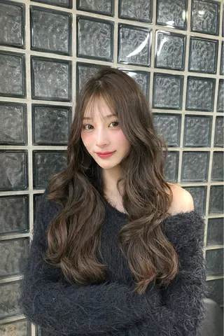 ロング 石原 悠貴のヘアスタイル