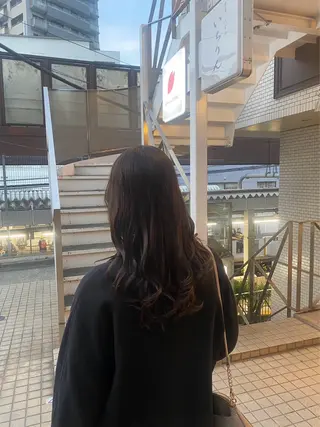 セミロング カラー ヘアアレンジ 20代〜40代 大塚🌱松原大将のヘアスタイル