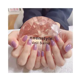 ミディアム ネイル 🐾enen style 🐾のネイルデザイン