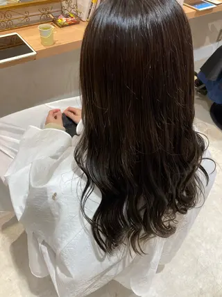 ロング ツヤカラー3850 まいのヘアスタイル