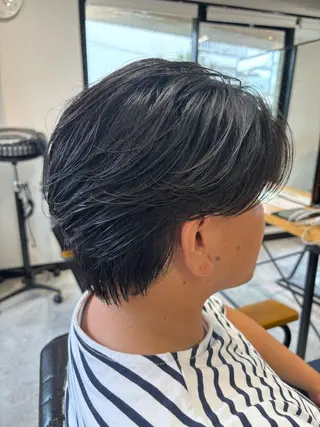 パーマ メンズ 伊藤 那月のヘアスタイル