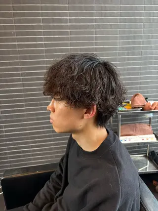 パーマ メンズ メンズ特化型美容師/ 加藤晴輝のヘアスタイル