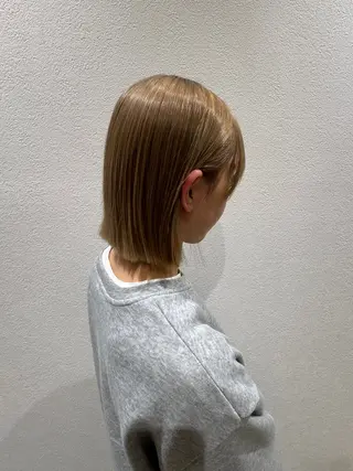 ミディアム 杉江 恋波のヘアスタイル
