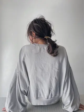 ロング 小田 大樹のヘアスタイル