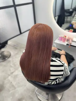 ミディアム ミルクティー特化 ケアブリーチ/ノトのヘアスタイル