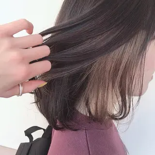 カラー 顔まわり🤍小顔 カット🤍みさきのヘアスタイル