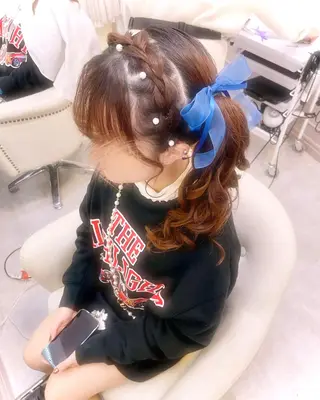 ヘアアレンジ lien ヘアサロンリアンのヘアスタイル