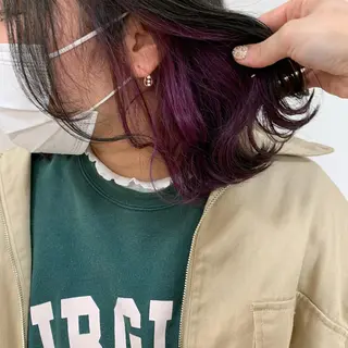 ショート カラー 暖色/ブリーチカラー 🎀 M i k uのヘアスタイル