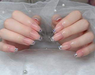 ネイル 🎀PG🩵 ネイルサロンのネイルデザイン