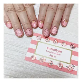 ショート ネイル 🐾enen style 🐾のネイルデザイン