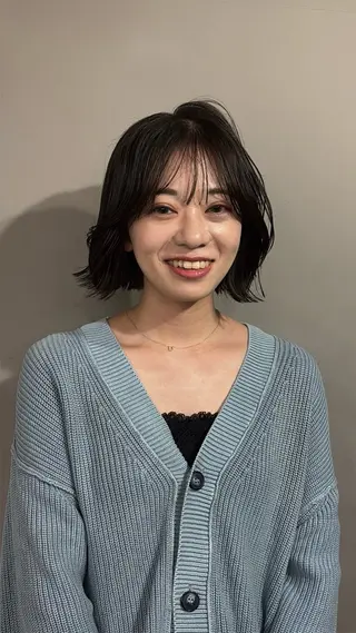 ショート 心斎橋韓国ボブ 好原良真のヘアスタイル