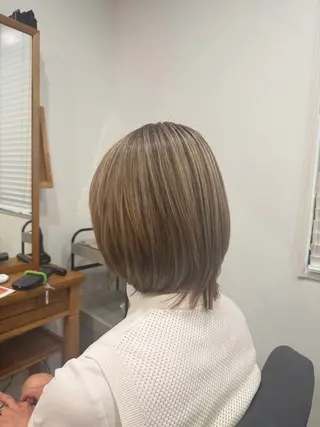 ショート カラー Meteor 店長 祝田涼太のヘアスタイル