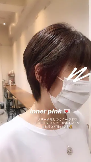 ショート KAREN🕊️ 大宮美容室のヘアスタイル
