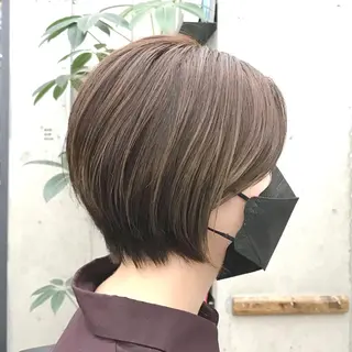 ショート カラー ✂︎ウルフ・ショート ✂︎MIKUNIのヘアスタイル