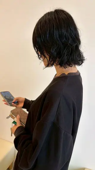ショート パーマ パーマ特化✨/肥後 有紗のヘアスタイル
